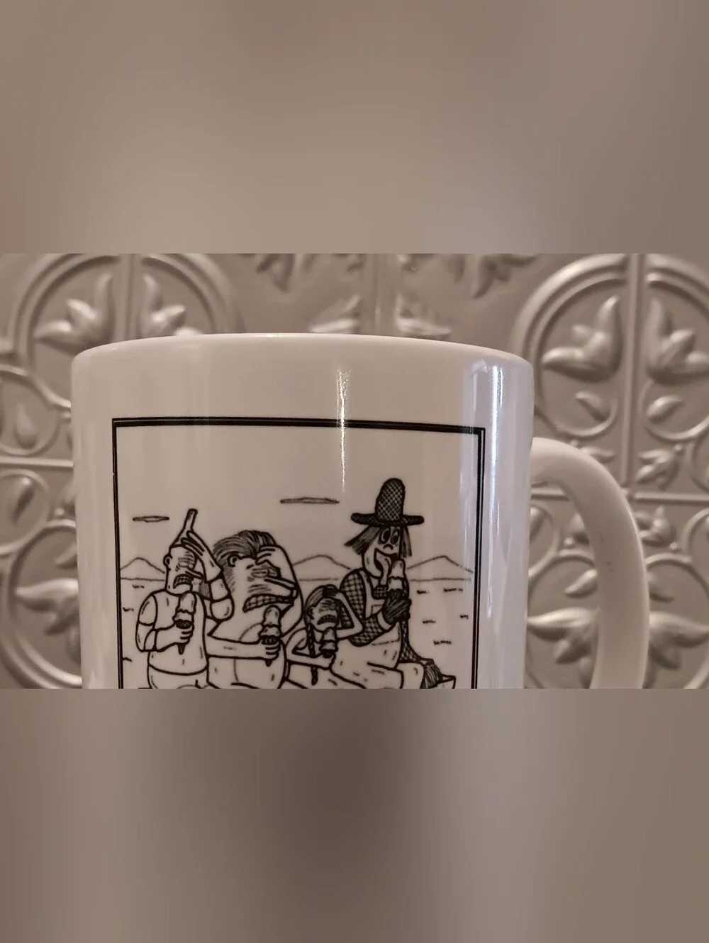 Wizard Oz Ice Cream Scarecrow No Brain Freeze Coffee Cup Wicked Funny